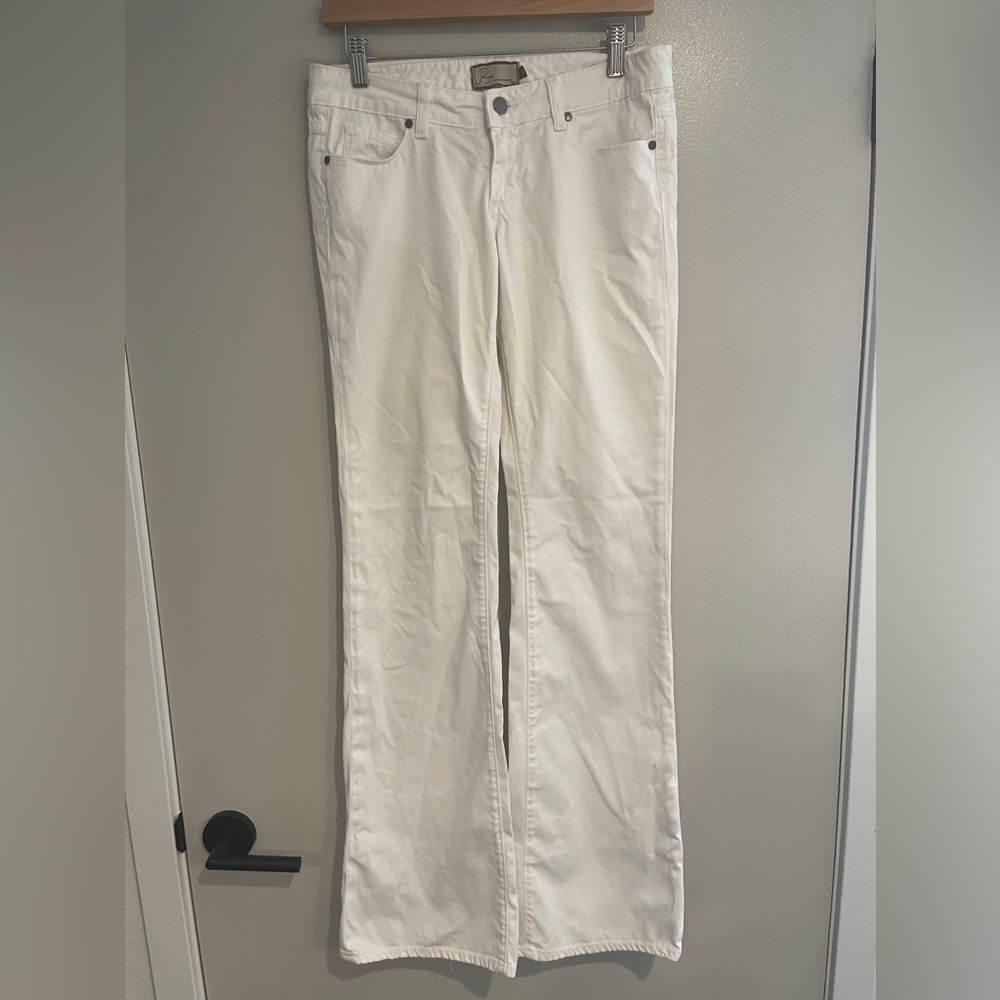 Paige - Vintage White Denim Pants Size 28